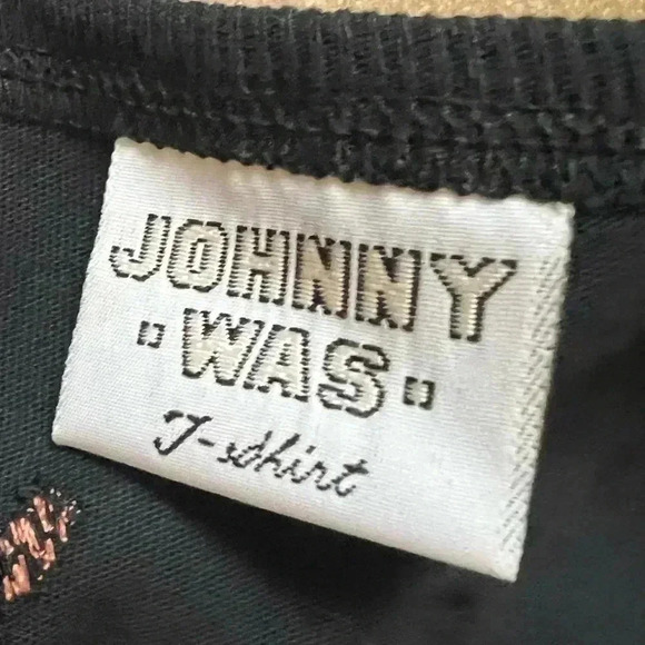 Vintage Johnny Was T Shirt Embroidered Dress One Size - Picture 3 of 8